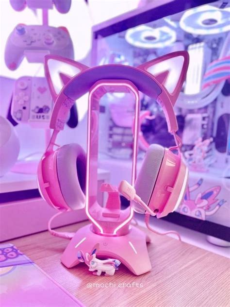 Yowu Rgb Cat Ear Headphone 4 Upgraded Wireless And Wired Gaming Headset