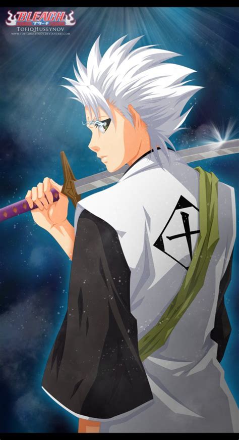 Toshiro Hitsugaya Bleach Anime Bleach Fanart Bleach Art