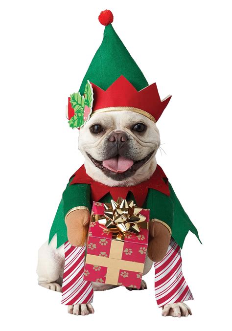 Pet Elf Costume Holiday Pet Costumes