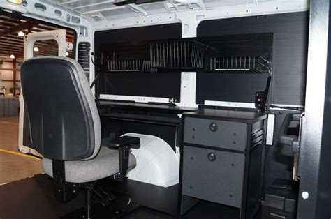 A Dodge Ram Promaster Upfitted With An Ergonomic Solutions Mobile