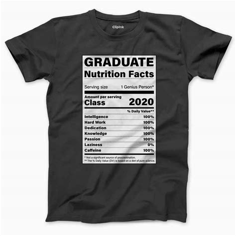 Graduate Nutritional Facts Svg Graduate Clipart Nutrition Svg Pdmrea