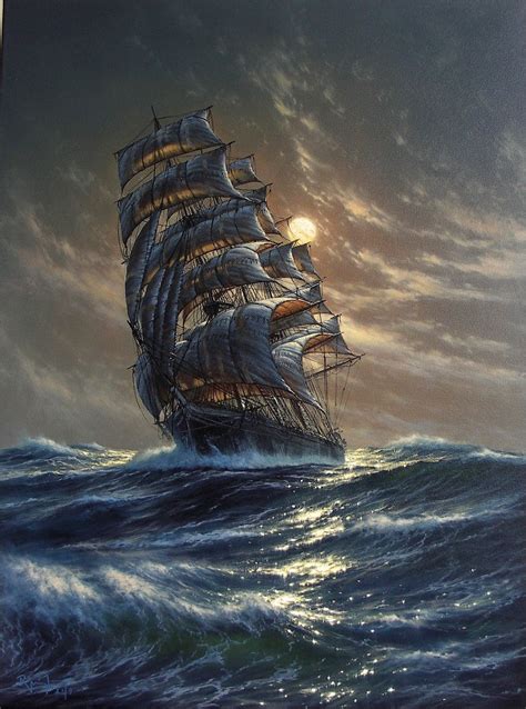 Malarstwo Marynistyczne Marine Painting Marek Rużyk Ship Paintings