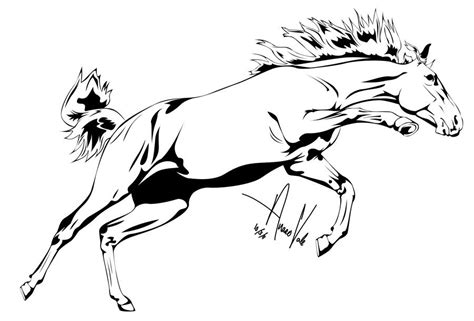 1300x876 top 10 horse vector outline running illustration photos. Horse Outline Drawing | Free download on ClipArtMag