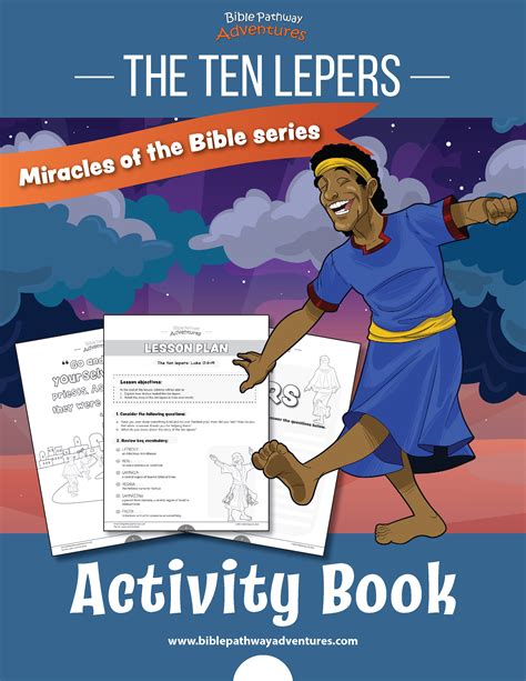 Bible Miracles The Ten Lepers Activity Book Teaching Resources