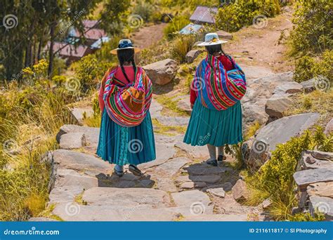 Peruvian Quechua Indgenous People Peru Editorial Photography Image