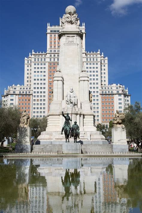 Plaza De Espana Madrid Stock Image Image Of Square 30184347
