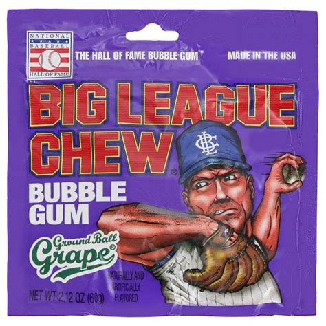 Big League Chew Gum Ground Ball Grape