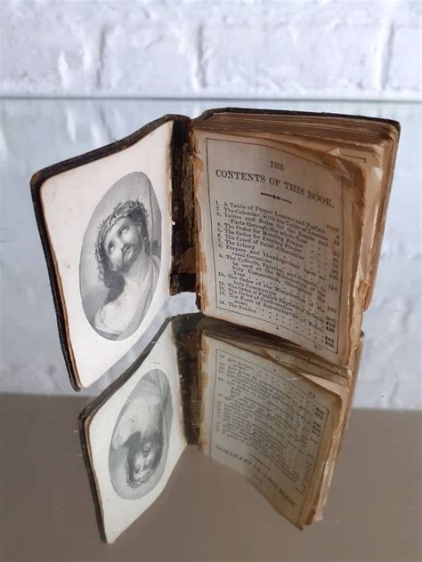 Antique Miniature Common Prayer Book C1900s Etsy Uk