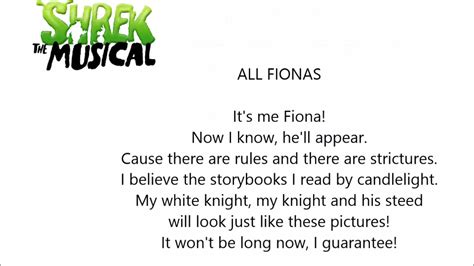 I Know Its Today Shrek The Musical Cover Youtube