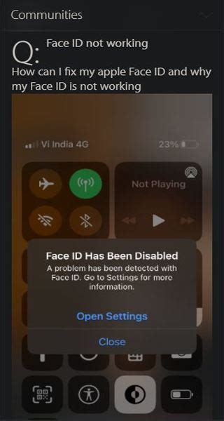 Apple Iphone Users Report Face Id Not Working After Ios 1471 Update