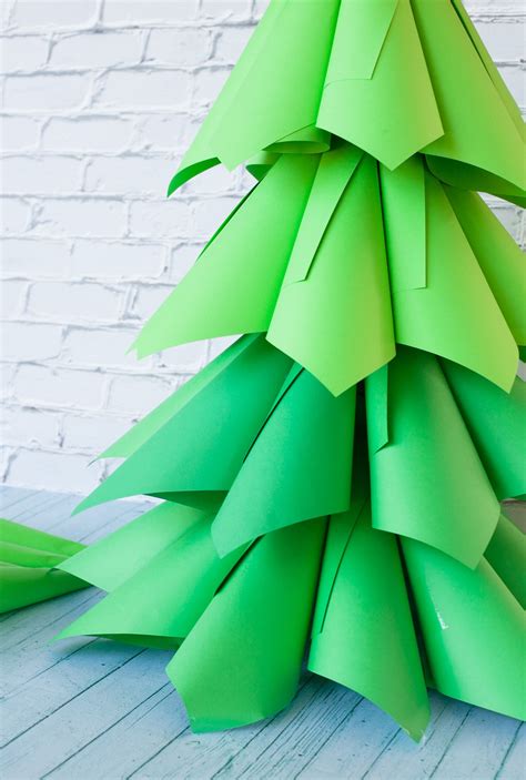 How To Make A Christmas Tree Out Of Paper Easy Origami