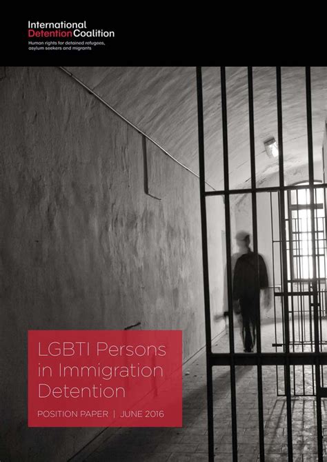 Lgbti Persons In Immigration Detention International Detention Coalition