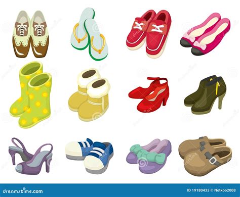 Shoes Cartoon Vector 4894477