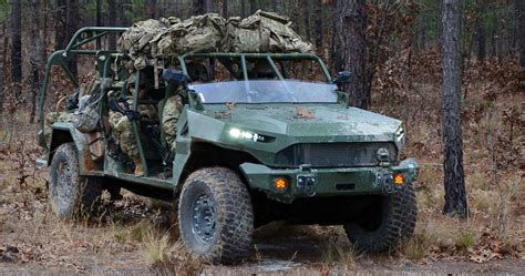 Gm Defense Delivers First Infantry Squad Vehicle Based On Chevy