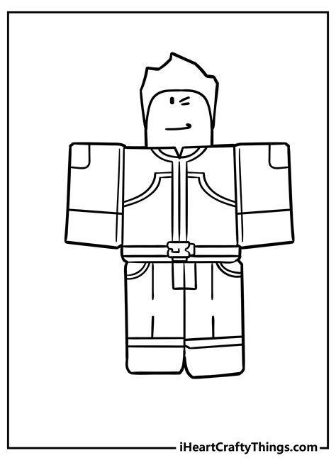 Inspiration Roblox Coloring Page Free Download Kalacompany Com