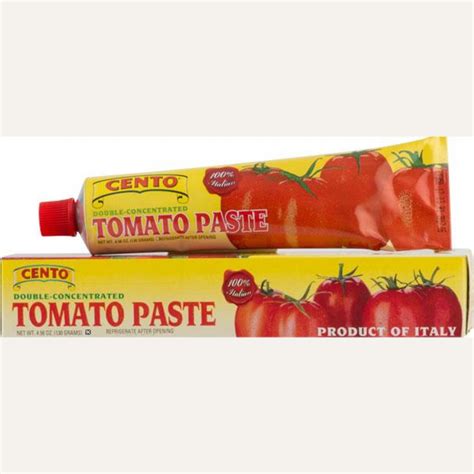 Cento Double Concentrated Tomato Paste Tube OZ Shop Cento