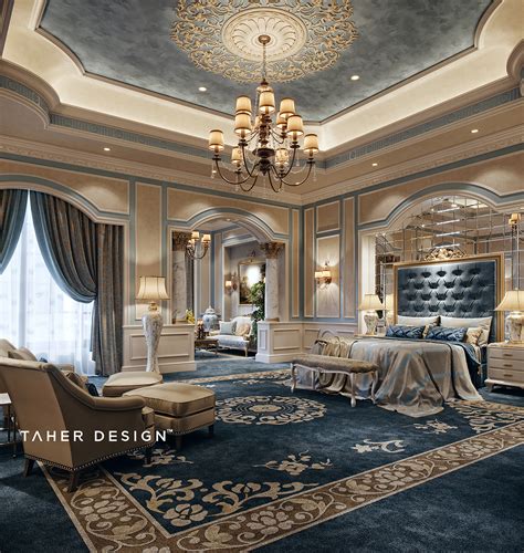 Luxury Master Bedroom Dubai On Behance