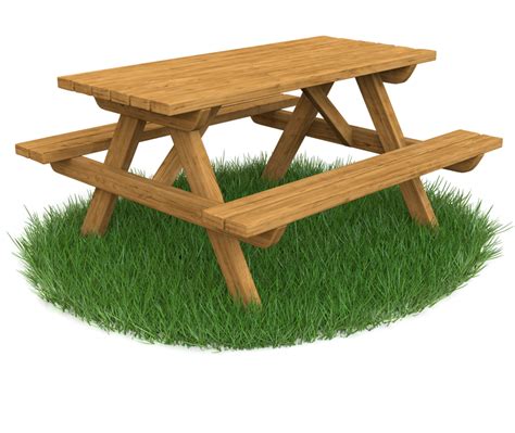 Picnic Table Png Png Image Collection