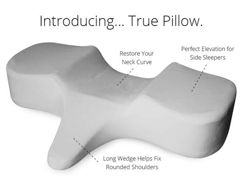Fix Your Posture While You Sleep With True Pillow By Spine Perfect