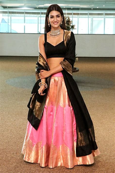 12 Wedding Ready Lehengas In Kriti Sanons Traditional Wear Wardrobe Vogue India