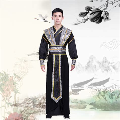 Men S Hanfu Chinese Ancient Traditional Swordsman Knight Drama Cosplay
