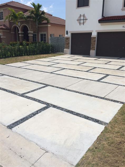 Concrete Slab Driveway | Concrete Pads, Squares & Blocks Miami