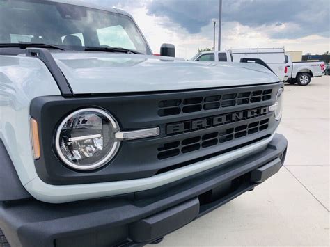 2022 Cactus Gray 2dr Hardtop Bronco Used Ford Bronco For Sale In