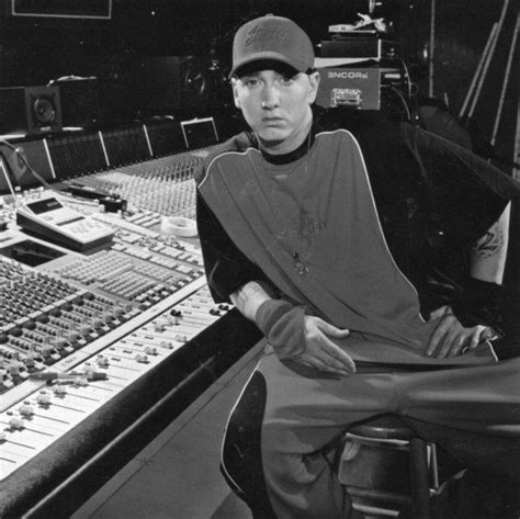 Eminem In The Studio 2005 Eminem Rap Eminem Slim Shady Marshall Eminem