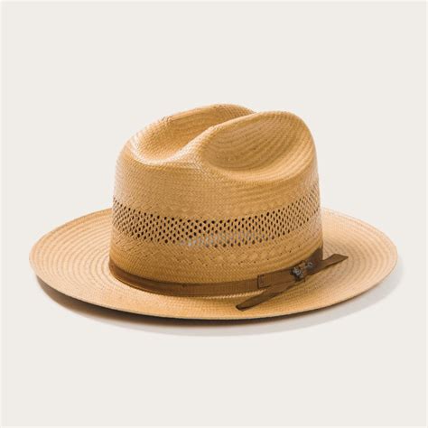Stetson Open Road Vented Straw Cowboy Hat Opimoda
