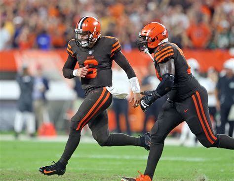 Cleveland Browns Uniforms Today I Was Happy To See The Jersey