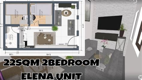 Bria 2 Bedrooms 22sqm Elena Unit Youtube