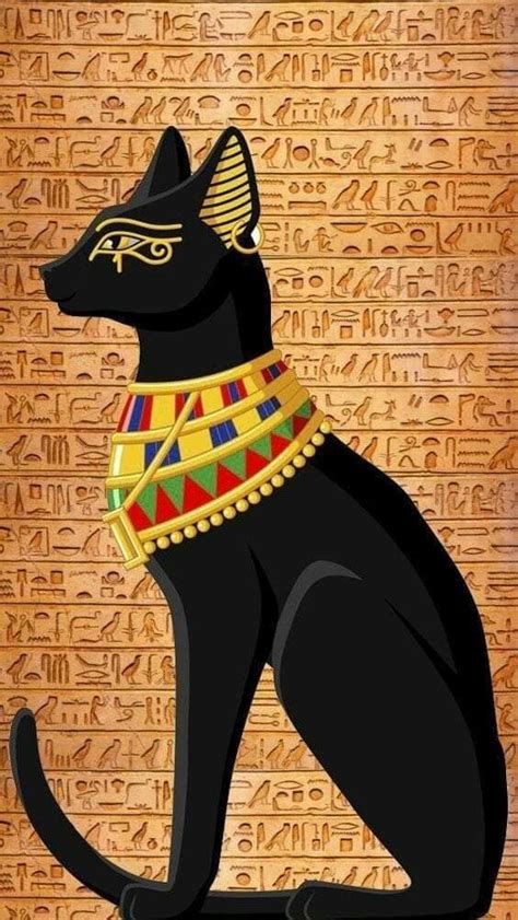 Pin De 🕊 Mstinawitcher 🕊 En Egypt En 2020 Gatos Egipcios Arte