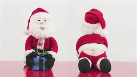 Gag Ts For Christmas Santa Tootin And Farting Animated Plushy Youtube