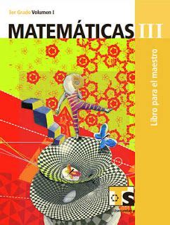 Volumen ii, fue elaborado en la coordinación de informática educativa del instituto . Matemáticas III Volumen I Libro para el Maestro Tercer ...
