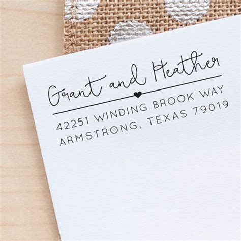 The elegant wedding invite templates are all about graceful and minimalist design. A tiny heart for a touch of sweet on this custom address ...