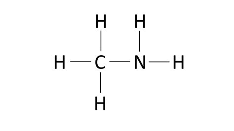 Draw The Structural Formula Of Methylamine Mathrm CH 5 Quizlet