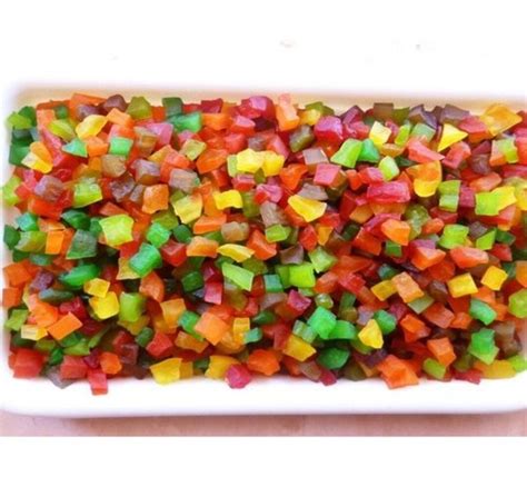 Sweet Eggless Tutti Frutti Solid Packaging Size 10 Kg At Rs 65kg In