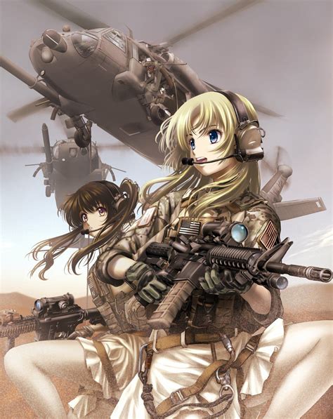 fondos de pantalla mujer anime chicas anime arma soldado militar hot sex picture