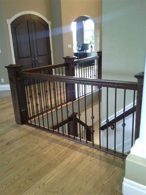 What are the shipping options for white balusters & spindles? Wrought Iron Spindles but tiered | Iron stair railing ...