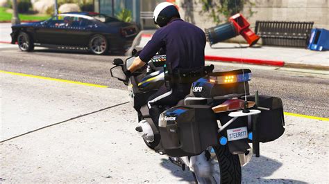 Lspd Motorcycle Unit Lspdfr Youtube