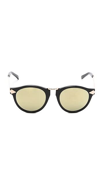 Karen Walker Superstars Helter Skelter Sunglasses Shopbop