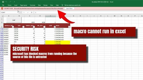 Fix Microsoft Has Blocked Macros From Running Because The Source Of