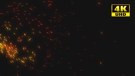 4k Sparks Overlay Stock Motion Graphics Motion Array
