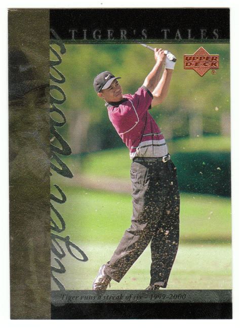 2001 sp authentic tiger woods rc autograph #45 /900. Tiger Woods # TT-20 - 2001 Upper Deck Golf Tiger's Tales ...