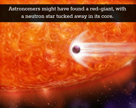 Have Astronomers Found A Red Giant With A Surprise In Its Core