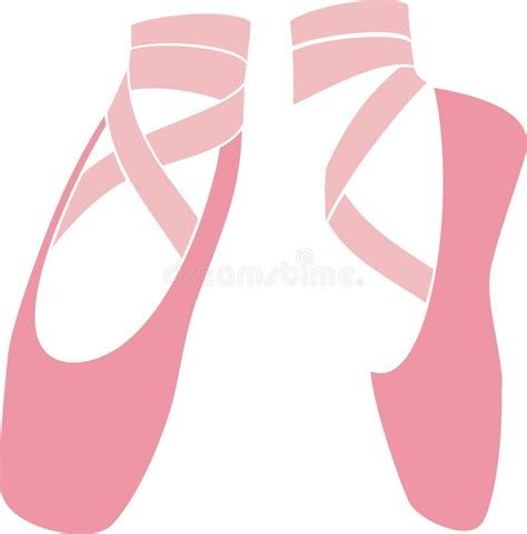 Pink Ballet Shoes Vector Stock Vector Illustration Of Clothing 246960691