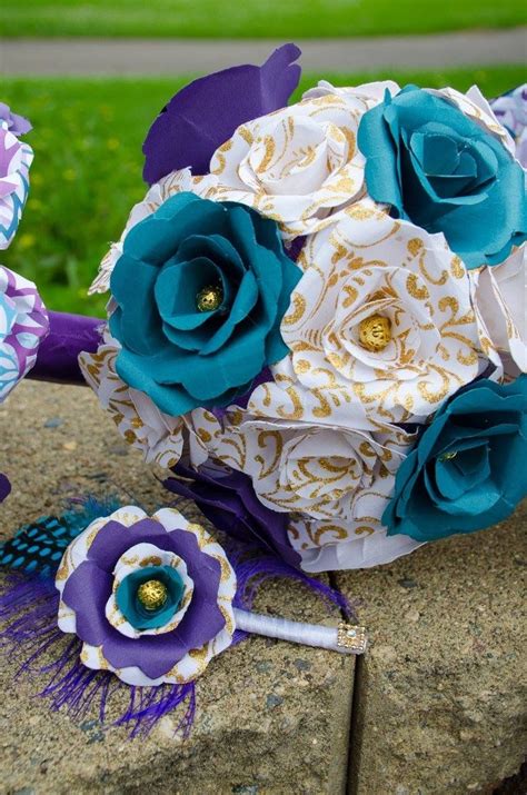 We did not find results for: Purple, teal and gold | Paper flower bouquet, Teal and ...