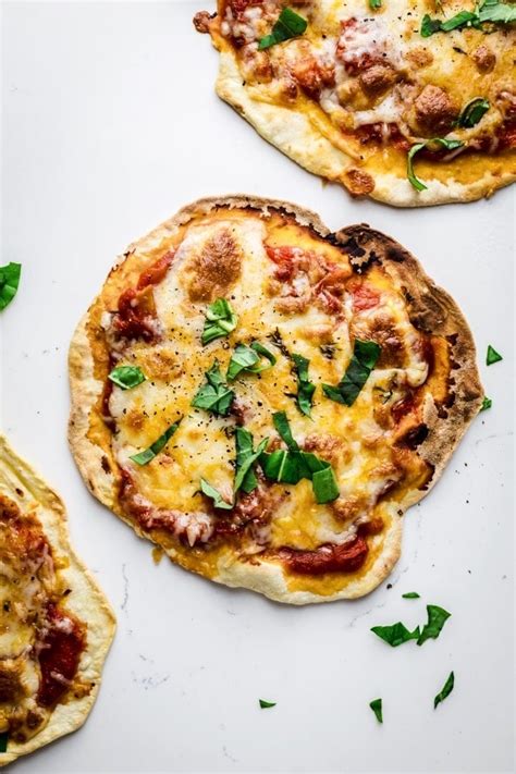10 Minute Tortilla Pizza A Simple Palate