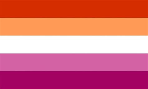 New Lesbian Flag By Baiiley Redbubble