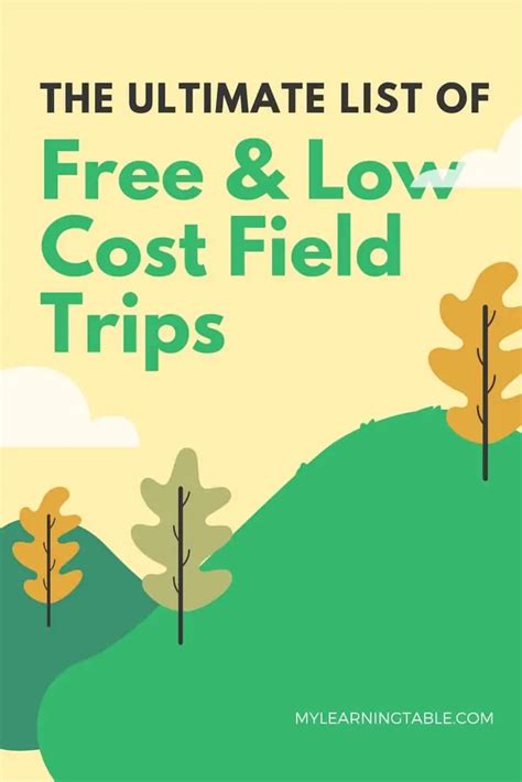 Low Cost Or Free Field Trips For Your Homeschool